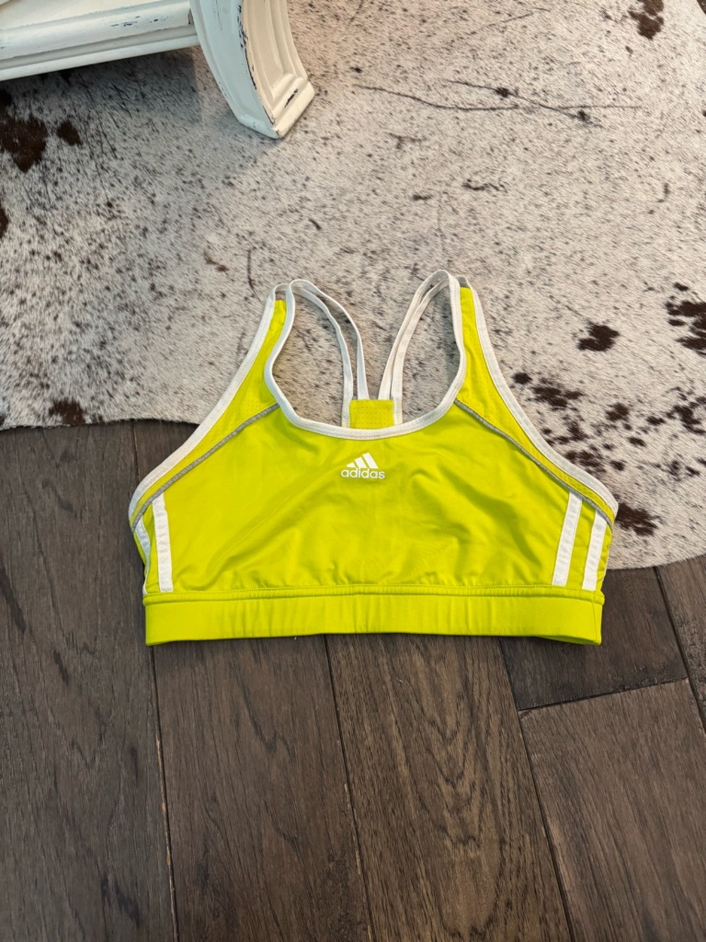 Adidas Yellow Sports Bra